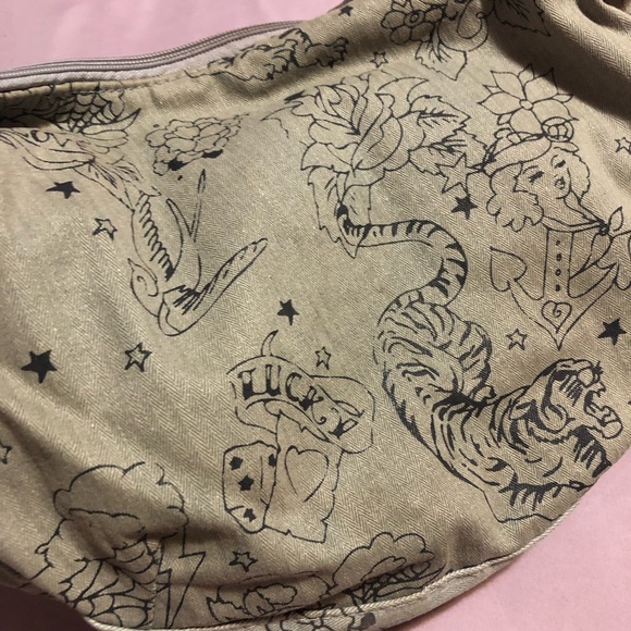 Tattoo Style Hobo Bag - Picture 8 of 14